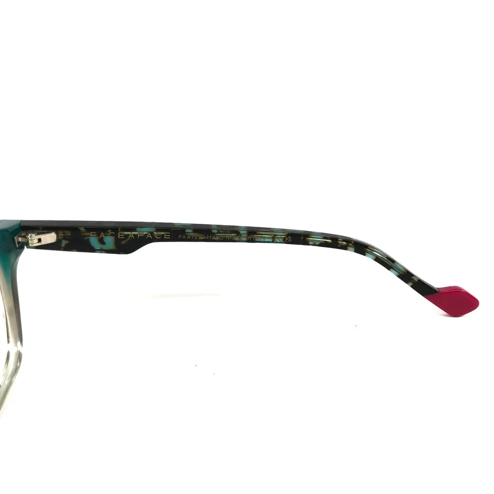Face A Face Eyeglasses Frames HANNA 1 COL4174 CR Gradient Green Smoked 50-17-142